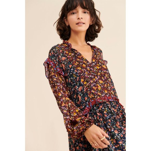 ANTHROPOLOGIE New Helene Tunic Ruffled Dress - Picture 5 of 7